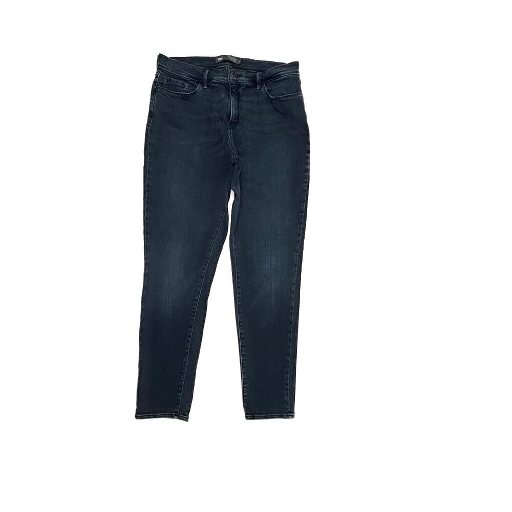 Levi's 512 Perfectly Slimming Legging Women's size 14 Dark Wash Blue Denim Jeans